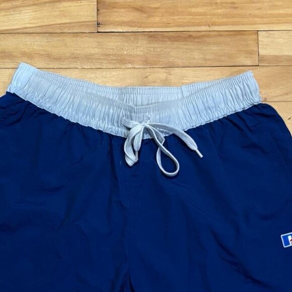 Russell Athletic vintage blue nylon shorts - Picture 2 of 7